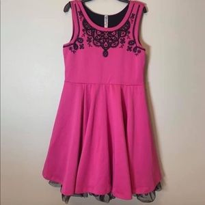 Girls’ Pink Formal Dress